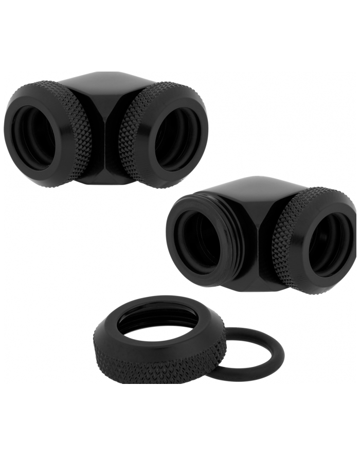 Corsair Hydro X Series XF Hardline 90° 12mm Black (CX9052022WW) główny