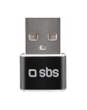 SBS SBS ADAPTER USB - USB-C CZARNY () - nr 1