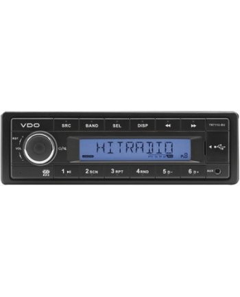 VDO TR722U-BU 24V Tuner/AUX/USB