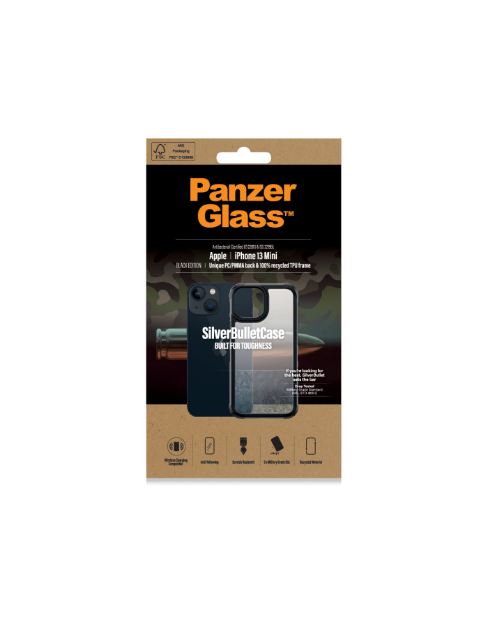 PanzerGlass Apple iPhone 13 5.4' Bulky ClearCase - Black główny