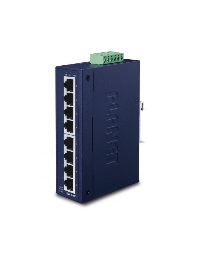 PLANET ISW-801T Switch Przemysłowy 8p. 10/100Mbps główny