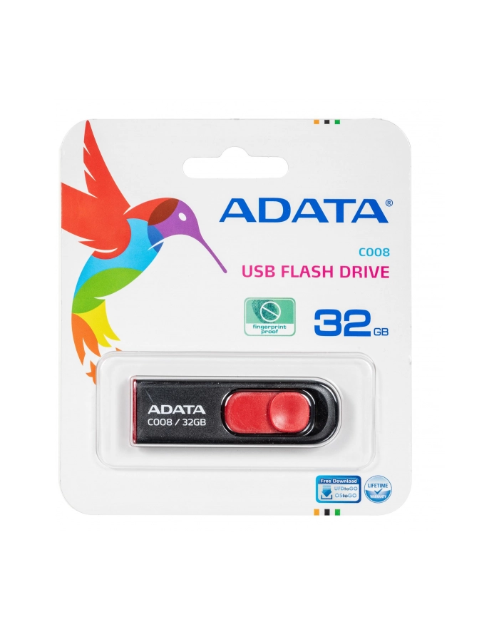 Pamięć Pendrive A-DATA C008 32GB Black Retail główny
