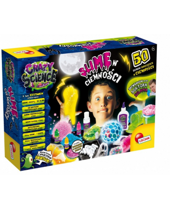 lisciani giochi Crazy Science Slime W ciemności 89239 LISCIANI