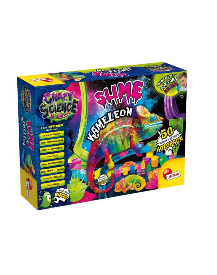 lisciani giochi Crazy Science Slime Kameleon 89246 LISCIANI główny