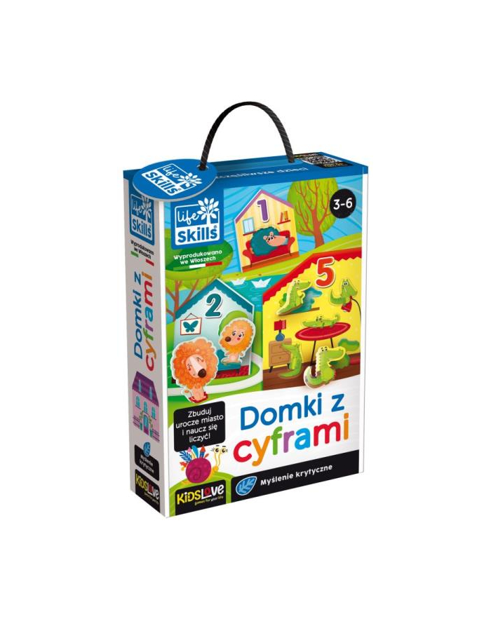 lisciani giochi Life Skills Domki z cyframi 85859 LISCIANI główny