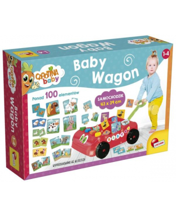 lisciani giochi Caczerwonyina Baby - Wagon 57733 LISCIANI