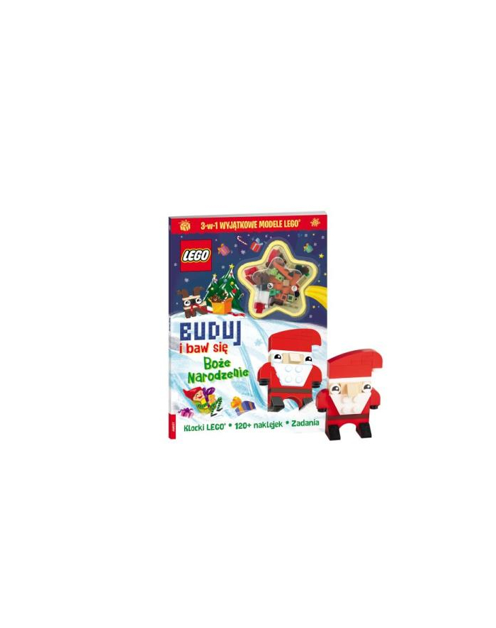 ameet Książka LEGO ICONIC. Buduj i baw się. Boże Narodzenie BBA-6604 główny