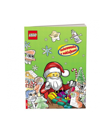 ameet Książka LEGO ICONIC. Kolorowanka z naklejkami NA-6602