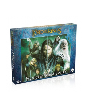 winning moves Puzzle 1000el Władca Pierścieni Lord of the rings Heroes of Middlearth