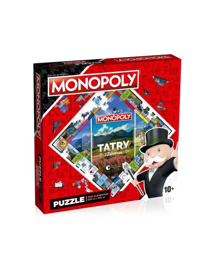 Puzzle 1000el Monopoly - Tatry i Zakopane WINNING MOVES główny