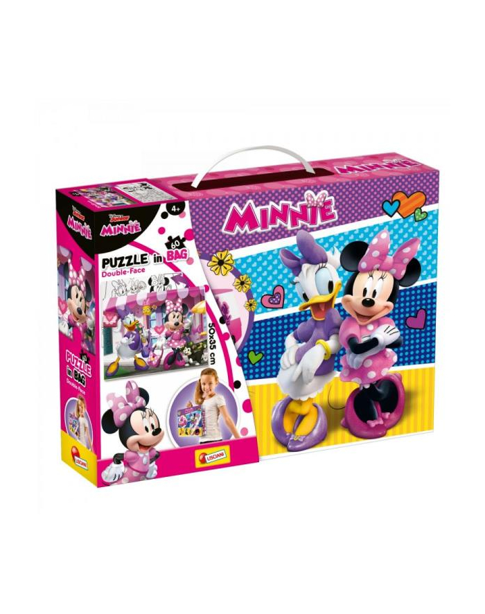 lisciani giochi Puzzle dwustronne 60el Myszka Minnie 73900 LISCIANI główny