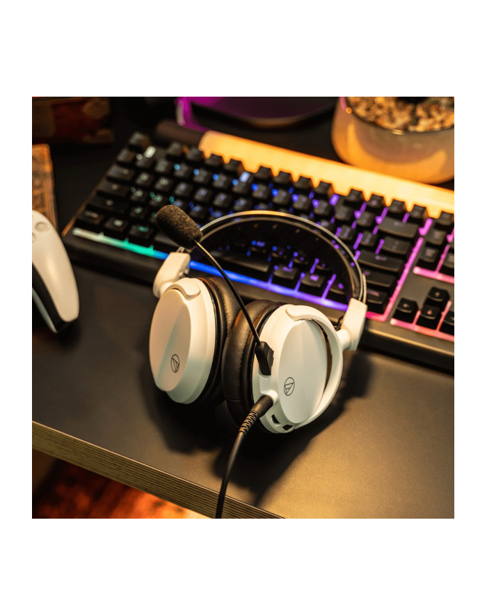 Audio Technica ATH-GL3WH, gaming headset (Kolor: BIAŁY, 3.5 mm jack) główny