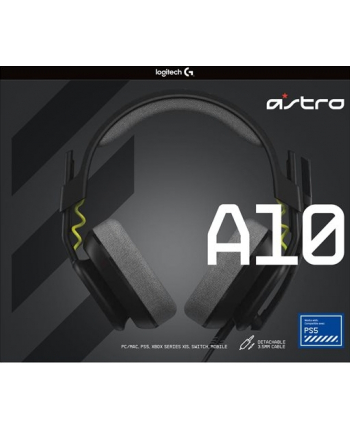 ASTRO Gaming A10 Gen 2, gaming headset (Kolor: CZARNY, 3.5 mm jack)