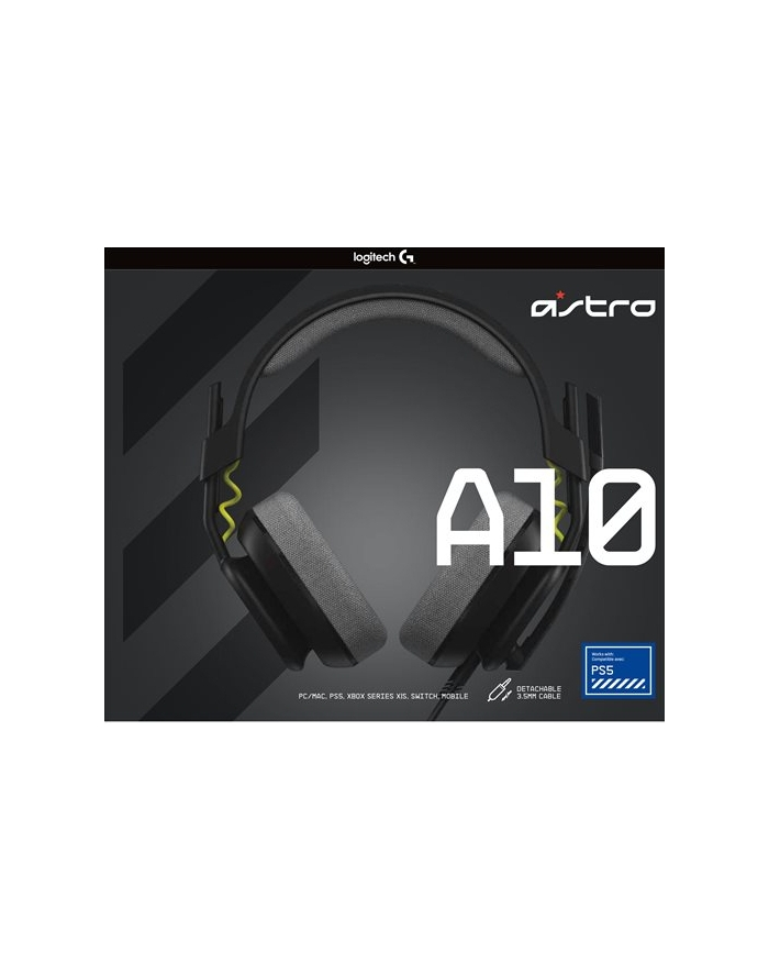 ASTRO Gaming A10 Gen 2, gaming headset (Kolor: CZARNY, 3.5 mm jack) główny