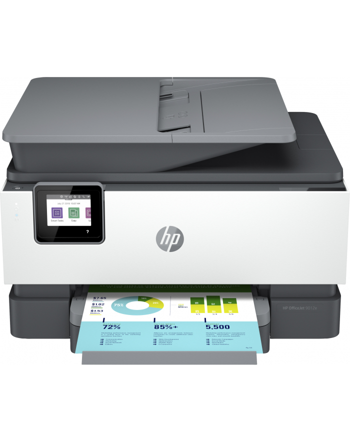 HP OfficeJet Pro 9012e, multifunction printer (grey/light grey, USB, LAN, WLAN, scan, copy, fax) główny