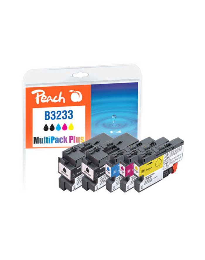 Peach Ink Economy Pack Plus 320995 (compatible with BROTHER LC-3233) główny