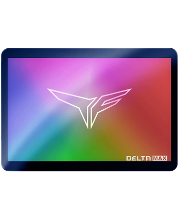 Team Group D-ELTA MAX LITE RGB 1 TB, SSD (Kolor: CZARNY, SATA 6 Gb/s, 2.5)