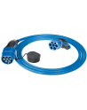 Mennekes charging cable Mode 3, type 2, 20A, 3PH (blue/Kolor: CZARNY, 4 meters) - nr 1