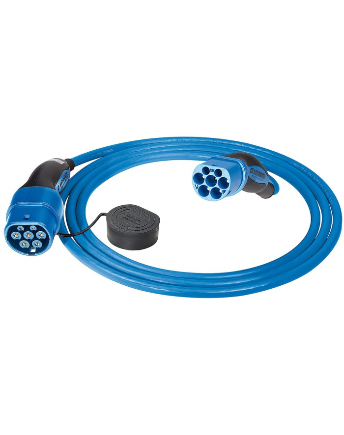 Mennekes charging cable mode 3, type 2, 32A, 3PH (blue/Kolor: CZARNY, 4 meters) główny