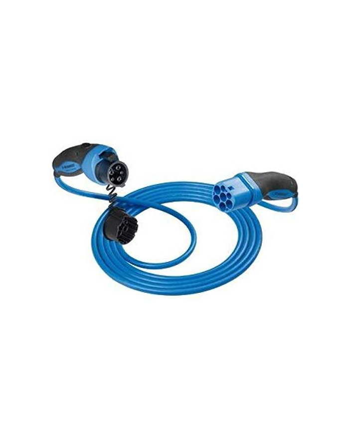 Mennekes charging cable Mode 3, Type 2 > Type 1, 20A, 1PH (blue/Kolor: CZARNY, 7.5 meters) główny
