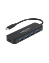 DeLOCK USB-C Hub 4P USB 3.2 Gen 1+ PD - 64170 - nr 2