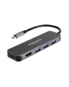 DeLOCK 3P USB Hub+4K HDMI+USB-C+PD 85W - 64171 - nr 2