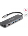 DeLOCK 3P USB Hub+4K HDMI+USB-C+PD 85W - 64171 - nr 4