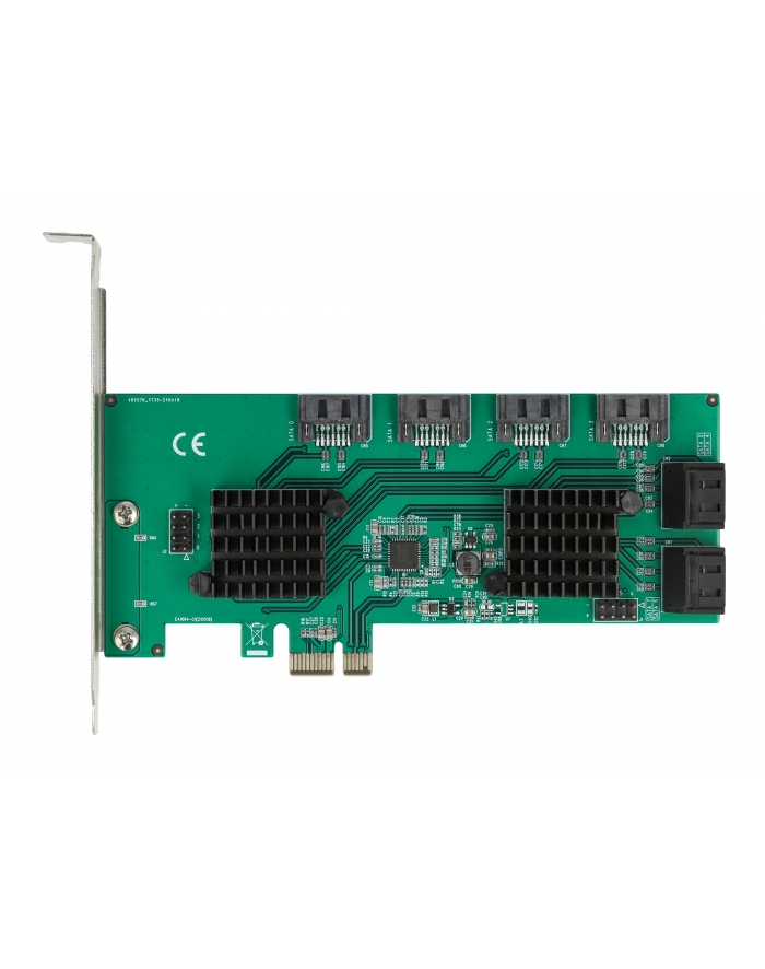 DeLOCK 8P SATA PCIe x1 card - LP - 90072 główny
