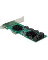 DeLOCK 8P SATA PCIe x1 card - LP - 90072 - nr 2