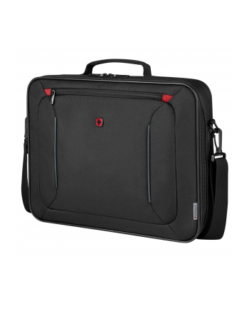 Wenger BQ 16'' clamshell, notebook case (Kolor: CZARNY, up to 40.6 cm (16''))