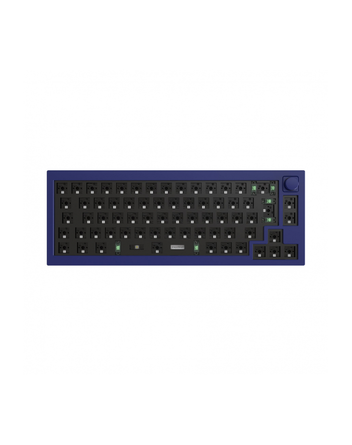 Keychron Q2 Barebone ISO Knob, gaming keyboard (blue, hot-swap, aluminum frame, RGB) główny