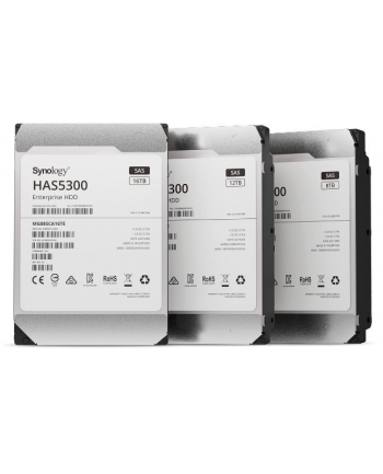 synology Dysk HDD SATA 12TB HAS5300-12T 3,5 cala SAS 12Gb/s 512e 7,2k
