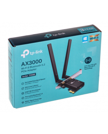 tp-link Karta sieciowa Archer TX55E, WiFi 6, PCI-E AX3000