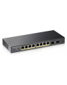 zyxel Przełącznik GS1900-10HP v2 8port L2 PoE 2xSFP 70W 802.3at - nr 6