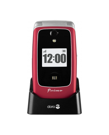 Doro Primo 418, Cell Phone (Red)