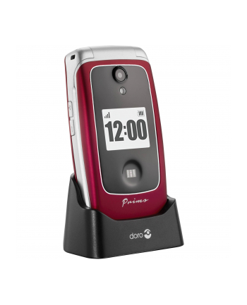 Doro Primo 418, Cell Phone (Red)