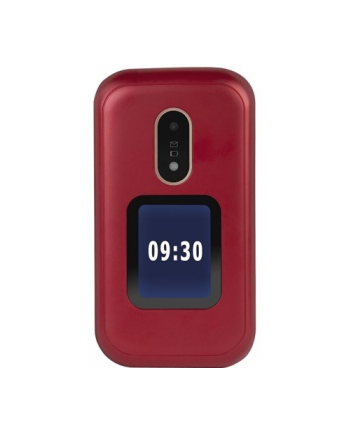 Doro 6060, clamshell phone (red/Kolor: BIAŁY, 2G)