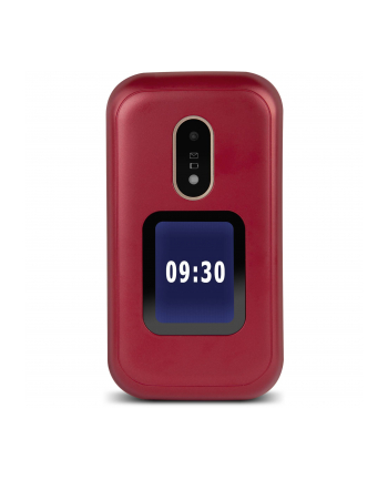 Doro 6060, clamshell phone (red/Kolor: BIAŁY, 2G)