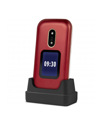 Doro 6060, clamshell phone (red/Kolor: BIAŁY, 2G)