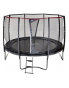 Exit Toys PeakPro trampoline, fitness device (Kolor: CZARNY, round, 366 cm diameter, incl. safety net and ladder) - nr 1