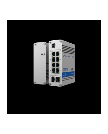 Teltonika Ethernet Switch Tsw200 10 100 1000 Mbps (Rj-45) Unmanaged Desktop Ethernet Lan (Rj-45) Ports 8 (TSW200000010)