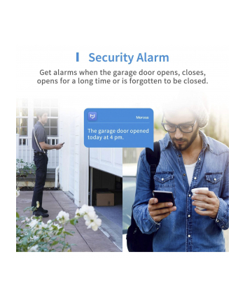 MEROSS MSG100 Smart WiFi garage door opener, relay