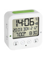 TFA Digital radio alarm clock with temperature BINGO (Kolor: BIAŁY/green) - nr 1