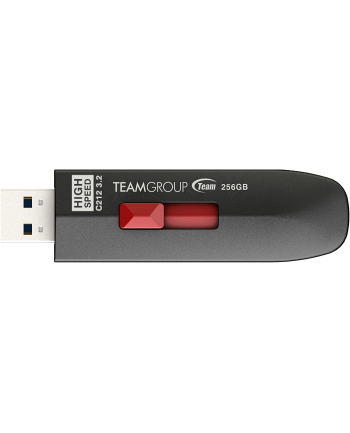 Team Group C212 256GB USB Stick (Black/Red USB-A 3.2 Gen 2)