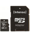 Intenso UHS-I Performance 64 GB microSDXC, memory card (Kolor: CZARNY, UHS-I U1, Class 10) - nr 23