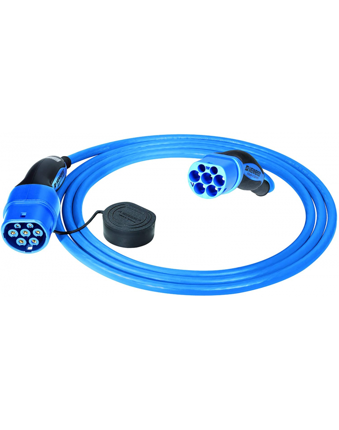 Mennekes charging cable Mode 3, type 2, 32A, 3PH (blue/Kolor: CZARNY, 7.5 meters) główny