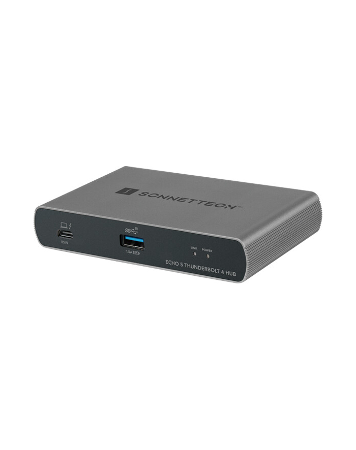 Sonnet Echo 5 Thunderbolt 4 Hub, docking station (silver/Kolor: CZARNY) główny