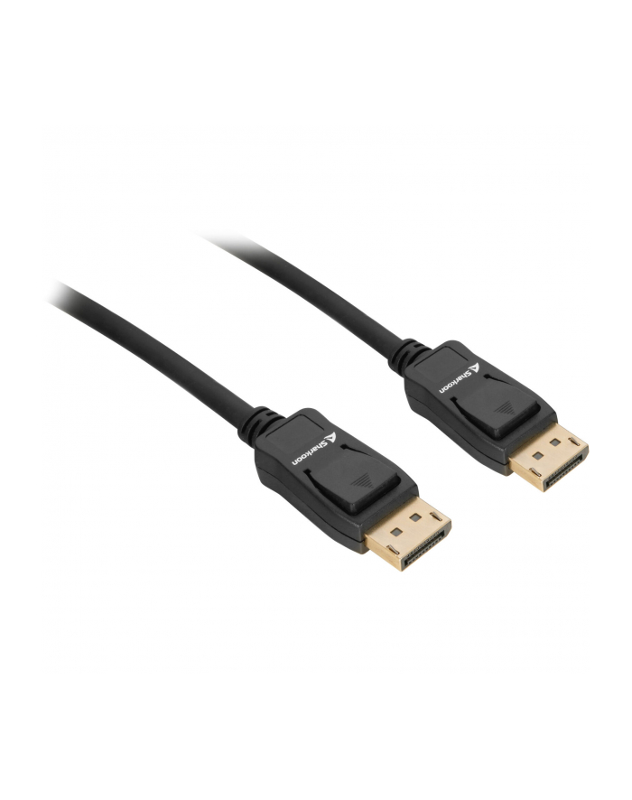 Sharkoon cable Displayport 1.4 8K (Kolor: CZARNY, 2 meters) główny