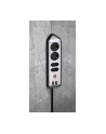 Brennenstuhl estilo corner power strip 4-way (Kolor: CZARNY/stainless steel, 2x USB) - nr 3