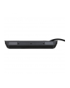 Brennenstuhl estilo corner power strip 4-way (Kolor: CZARNY/stainless steel, 2x USB) - nr 56